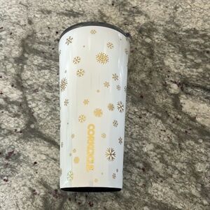 Corkcicle holiday travel mug